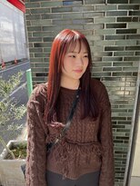 ワゴンヘアー(wagon hair) ブリーチなしでできるred