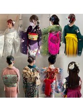 ◎ 大切な記念日に【美シルエット着付け】