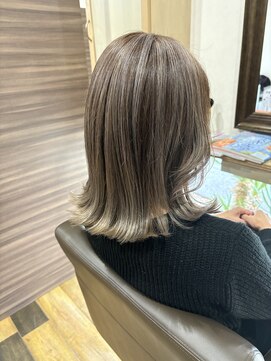 アレッタヘアーサロン(ALETTA HAIR SALON) ミルクティーバレイヤージュ