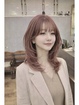 ノル(nol.) 大人女性に似合う上品レイヤー×ピンクベージュ