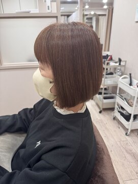 カミノワ(kaminowa) 白髪率30%おすすめスタイル/神戸/三宮/脱白髪染め/白髪ぼかし