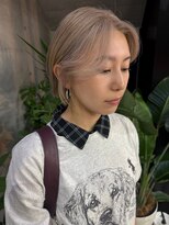 ナループロアポンテ(Nalu pu loa PONTE)&nbsp;ボブ/ボブレイヤー/ハイトーンベージュ/ホワイトベージュ