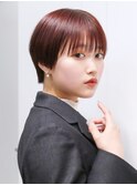 ダークレッドショート_F21793
