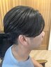 【スタイリング】メンズカット+プレミアムケアパーマ　￥15400→14300