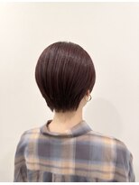フォーカラープロブレム(4 COLOR PROBLEM)&nbsp;丸みショートヘア×ピンクヴァイオレットカラー