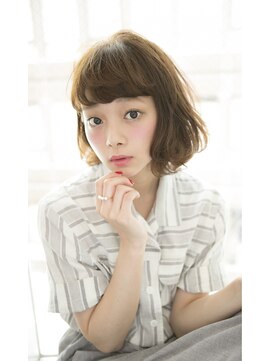 サロンドミルク 原宿(salon de MiLK) 【salon de MiLK 原宿】ナチュラルゆるふわ大人ボブ