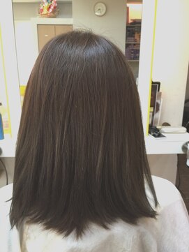 ヘアデザイン ラポール 茨木店(hair design Rapport) ハイトーンダブルカラーのムラ修正イノセントシフォンアッシュ