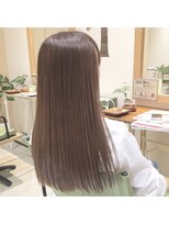 ナノハナ&nbsp;鹿沼で唯一本格ヘッドスパが出来る美容室　サラサラストレート