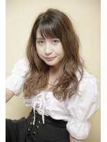 ルルディ バイ アフロディーテ銀座(luludi by APHRODITE)&nbsp;グレージュカラー/シルキーベージュ/斜めバング/銀座/髪質改善