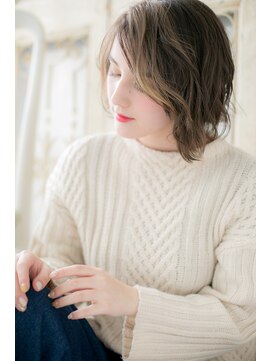 モッズ ヘア 福岡姪浜店(mod's hair) *mod's姪浜*…バイヤージュカラーでフェアリーな大人ボブa