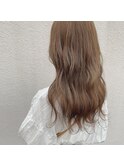 ブリーチを使ってナチュラルベージュ