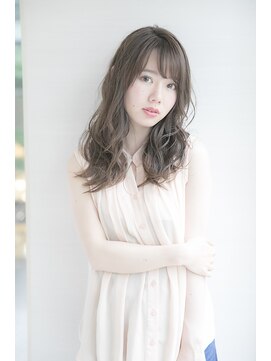 アフロディーテ ギンザ 秋葉原店(APHRODITE GINZA) グレージュカラー/シルキーベージュ/斜めバング/秋葉原