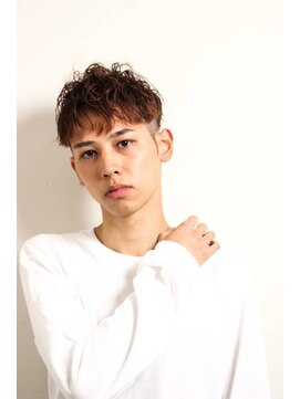 レンゲン(LENGEN) 七三オールバックかき上げヘアコンマヘア1７