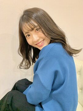 スイート ヘアデザイン(Suite HAIR DESIGN) 大人かわいい☆無造作カール♪ひし形くびれセミディ