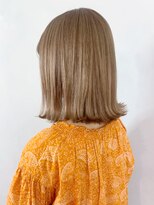 アイティーバイアルバム 藤沢店(IT by ALBUM)&nbsp;ベージュボブ_ミニウルフテラコッタくすみブルー_ba356631