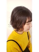 パーマ風ショートボブ ショート /ボブ/パーマ風/