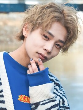 ブリーチ 松本店(BLEACHi) 【BLEACHi】ホワイティグレージュ×ニュアンスカール