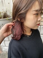 【表参道　roijir】インナーカラー×ピンクインナー