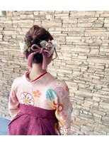 サンバイエム(#3/M) 袴着付け+ヘアセット