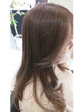 ヘアメイク アフロディーテ(HAIR MAKE Aphrodite)&nbsp;透明感たっぷりカラー