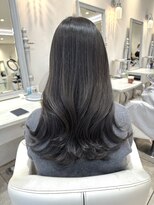 ザックラフィネ(ZACC raffine)&nbsp;グレーベージュ/レイヤーロング/ブリーチなしカラー