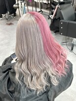 シェイロ(Cielro)&nbsp;ホワイトカラー×ピンクカラー/デザインカラー