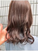 【白石】くすみピンクベージュ
