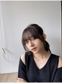 後毛ヘア