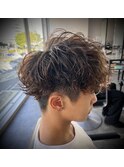 マッシュパーマ/スパイラルパーマ／波巻きパーマ