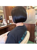 シャンプー ボーイ 宮崎柳丸店(SHAMPOO BOY) 切りっぱなしボブ