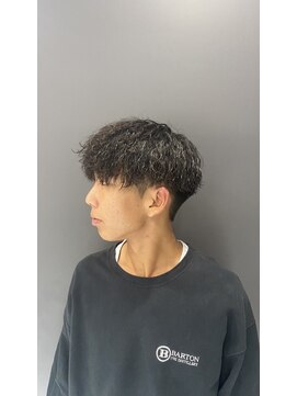 クレオ 片江店(CREO) メンズカットツイストパーマ刈り上げ