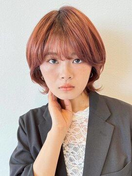 アグ ヘアー ニコラ 本八幡店(Agu hair Nicola) 《Agu》ふんわりAWスタイル×numberA.アクアバームセラム