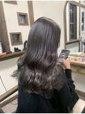 髪質改善 10代 20代 30代 艶カラー ダークグレージュ 艶髪 