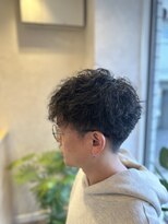 リムヘアソルト(LIM HAIR salt)&nbsp;ツイストパーマ　ツーブロック