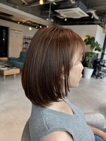 オーケストラ(Orchestra)&nbsp;くびれショートボブ40代50代グレイカラー白髪染め白髪ぼかし