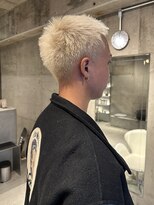 ニール(nier)&nbsp;メンズベリーショートハイトーンブリーチブロンド袋町