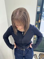 ソルア(soLua)&nbsp;ミルクティーベージュ/ブリーチあり