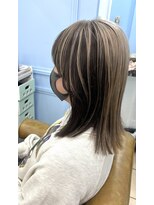 グラスペディア(graspedia)&nbsp;デザインカラー/ハイトーン/グレージュ/ベージュ/切りっぱなし