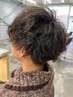 男性カット+ニュアンスパーマ(くせ毛風・ゆるめなパーマ) 5800円