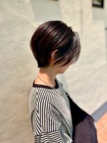 ビューティービースト 大名店(beauty:beast)&nbsp;美シルエットショート/くびれ/ダークカラー/耳掛けショート