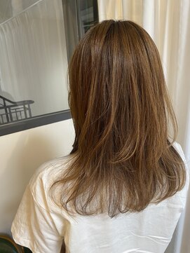 フィゼル 福島店(fizelle) レイヤー×ベージュ