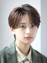 オーシャントーキョー サニー 原宿(OCEAN TOKYO Sunny)&nbsp;ニュアンスパーマセンターパートハイトーンカラーフェザーパーマ