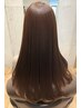 《パサつき→うるツヤ髪に》 カラー（AVEDA）プレトリートメント（2step）