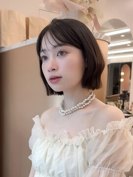 ロンドリゼル 札幌(Lond RiseL) ◯ オリーブグレー/韓国/レイヤーカット/髪質改善/縮毛矯正/札幌