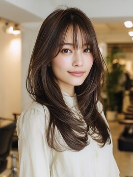 ダブル(W) レイヤーカット/ハッシュカット/髪質改善/顔まわりカット7