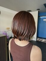 エミタス 柳通り(Emitas.)&nbsp;カッパーブラウン×レイヤーボブ