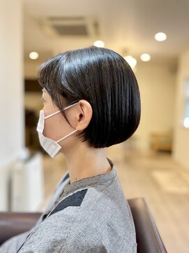 シュプレミュー(Supremu) 凛と整う大人の端正ボブ  /ヘッドスパ/白髪ぼかし/髪質改善