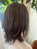 【12月メニュー】　似合わせカット＋カラー　