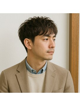スープレックス ヘアーデザイン(SOUPREX HAIR DESIGN) 大人メンズナチュラルショート　20代 30代 40代 50代 60代
