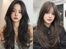 新宿/新宿駅/縮毛矯正/前髪カット/レイヤーカット/韓国/学割U24